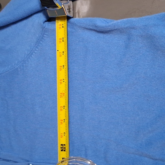 Blair Sky Blue Women's Cardigan Pearl Button L - Picture 5 of 7